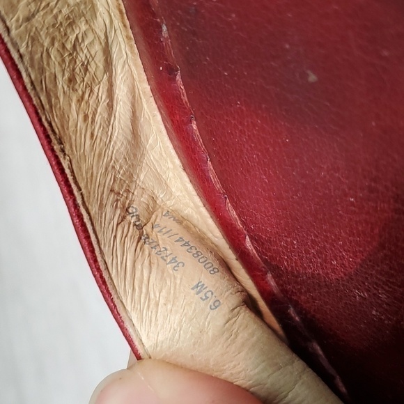 Frye Womens Regina Comfort Leather Flats Ballet Flip flop shoes sz 6.5M - Picture 12 of 12